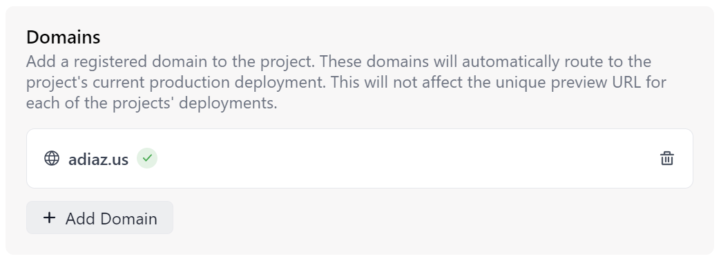 Deno Deploy DNS